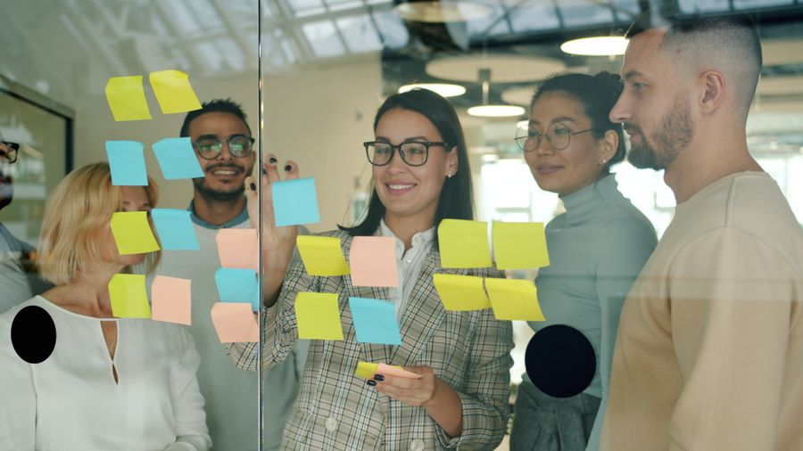 agile team meeting