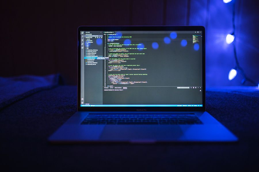 coding on computer