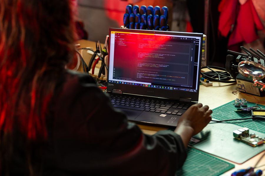 non-technical person coding