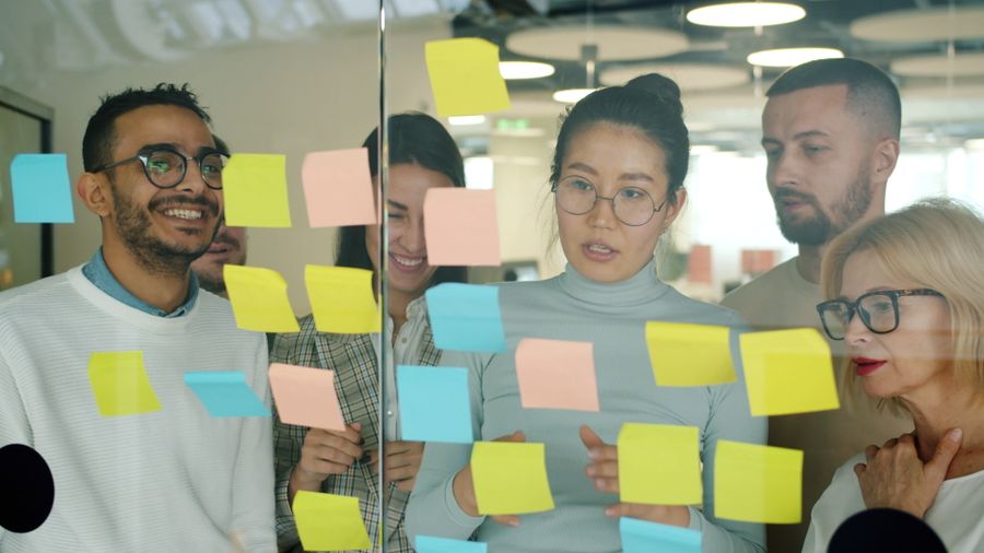 team brainstorming