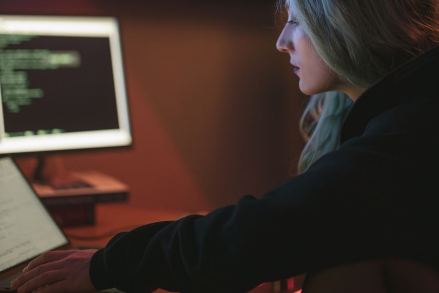 software engineer coding