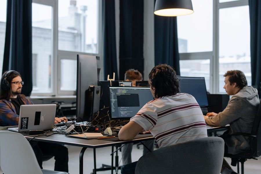 developers collaborating