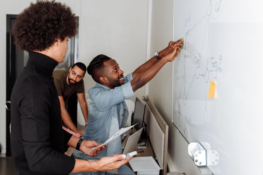 developers collaborating