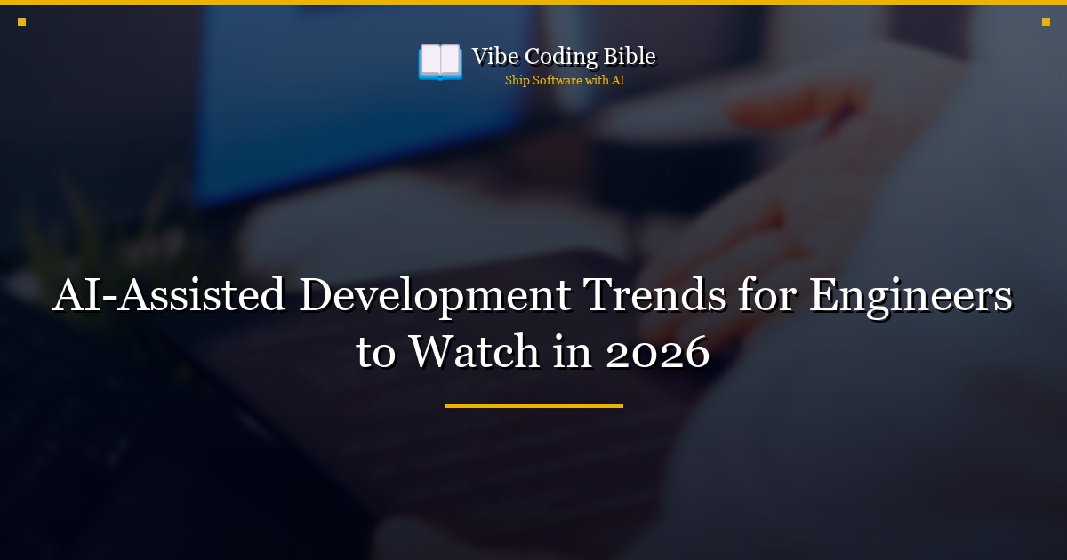 AI-Assisted Development Trends for Engineers to Watch in 2026