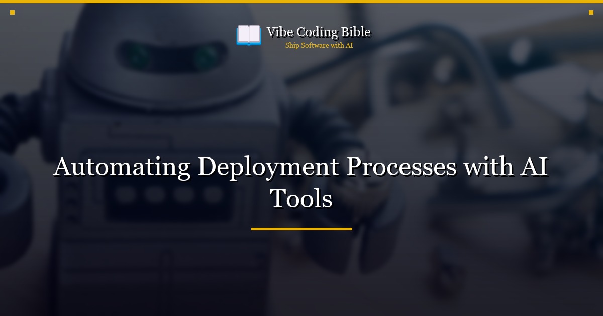 Automating Deployment Processes with AI Tools