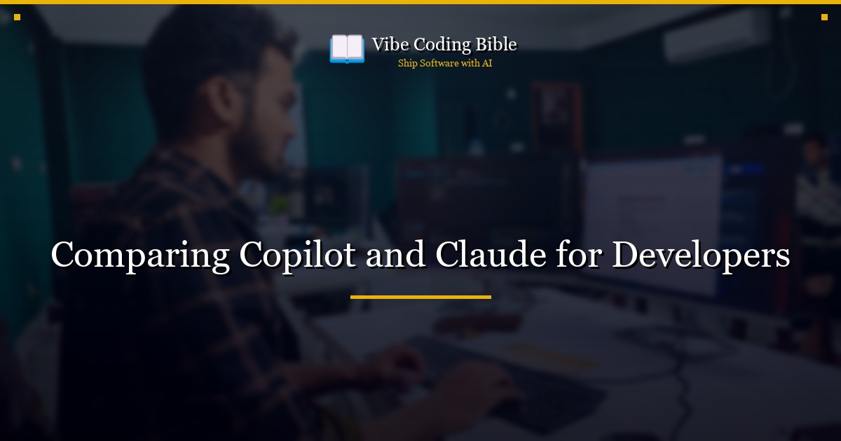 Comparing Copilot and Claude for Developers