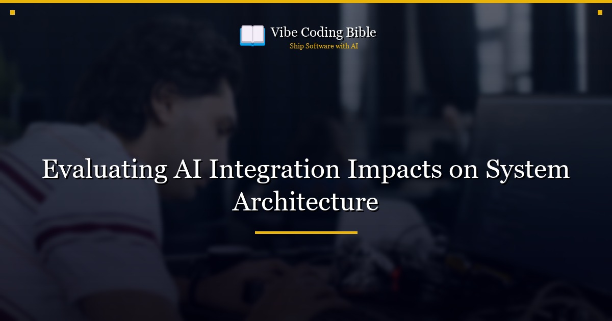 Evaluating AI Integration Impacts on System Architecture