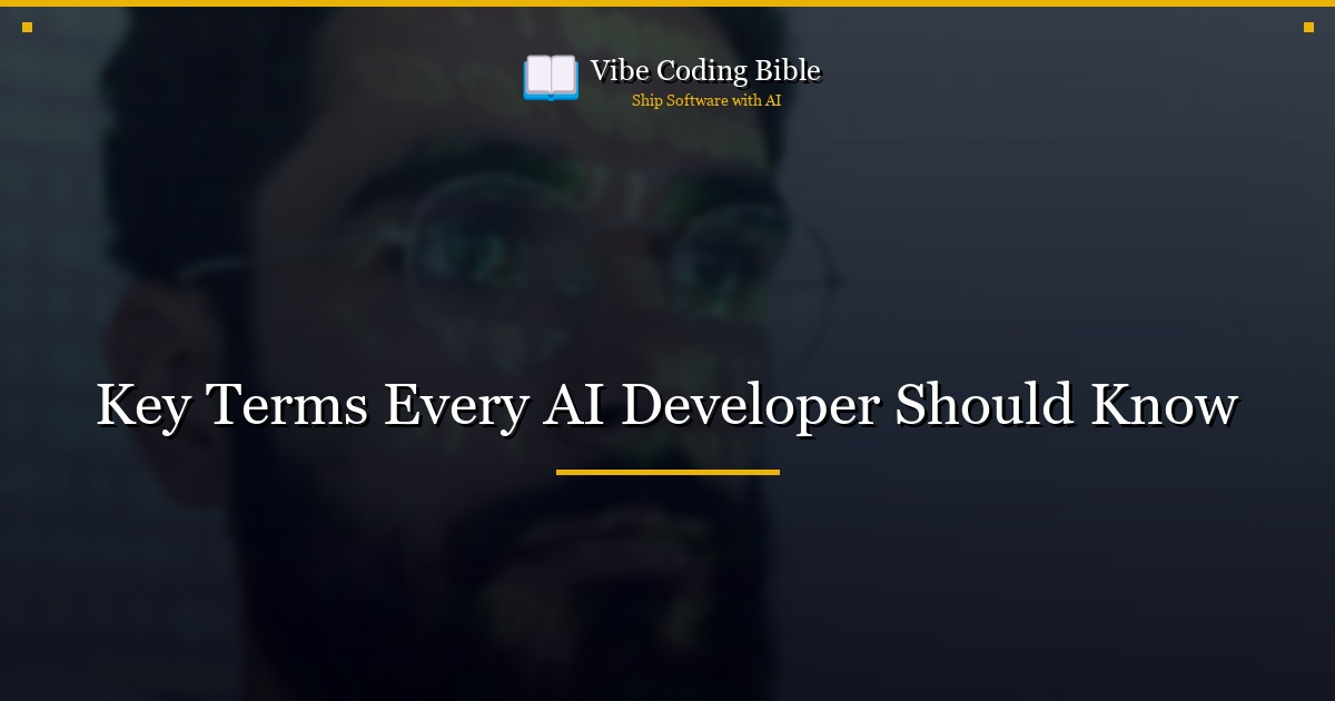 Key Terms Every AI Developer Should Know