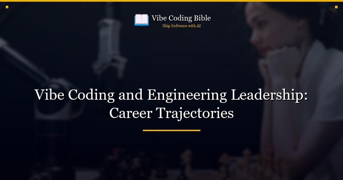 Vibe Coding and Engineering Leadership: Career Trajectories
